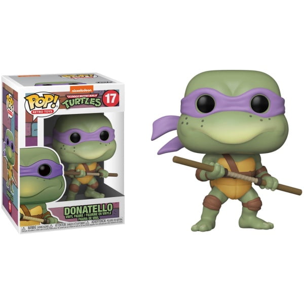    figoura funko pop retro toys teenage mutant ninja turtles donatello  x