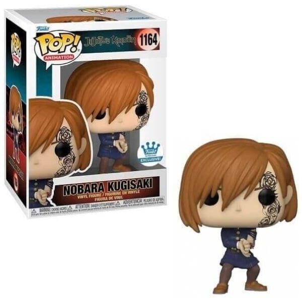    figoura funko pop jujutsu kaisen nobara kugisaki  funko shop exclusive x