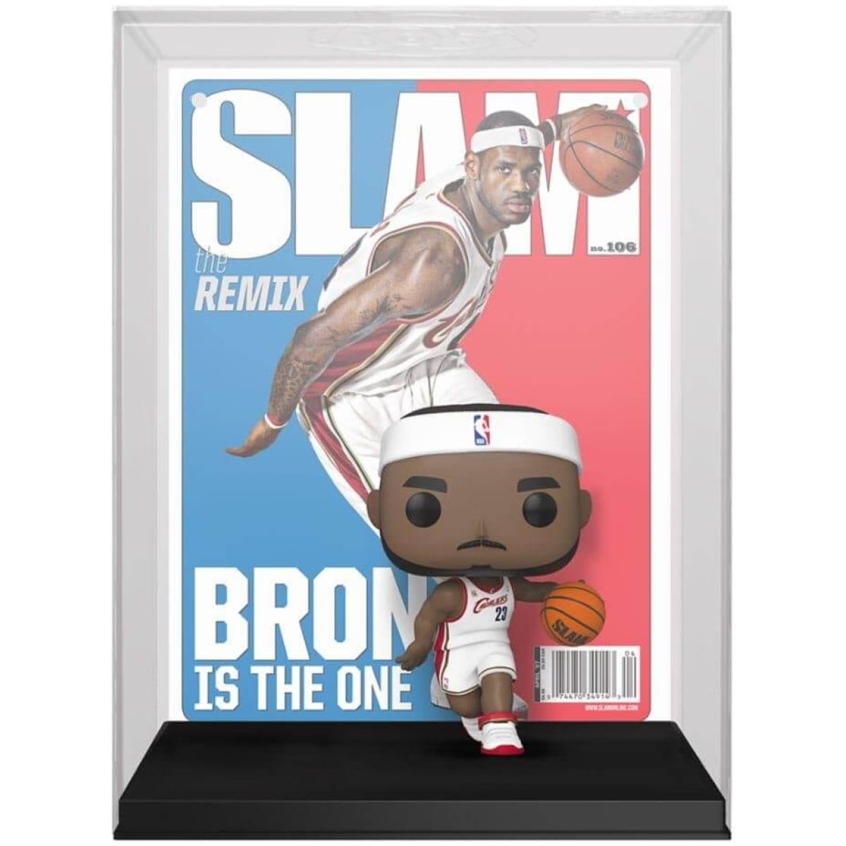 Funko POP basketball NBA Covers SLAM - LeBron James #19 - Image 2