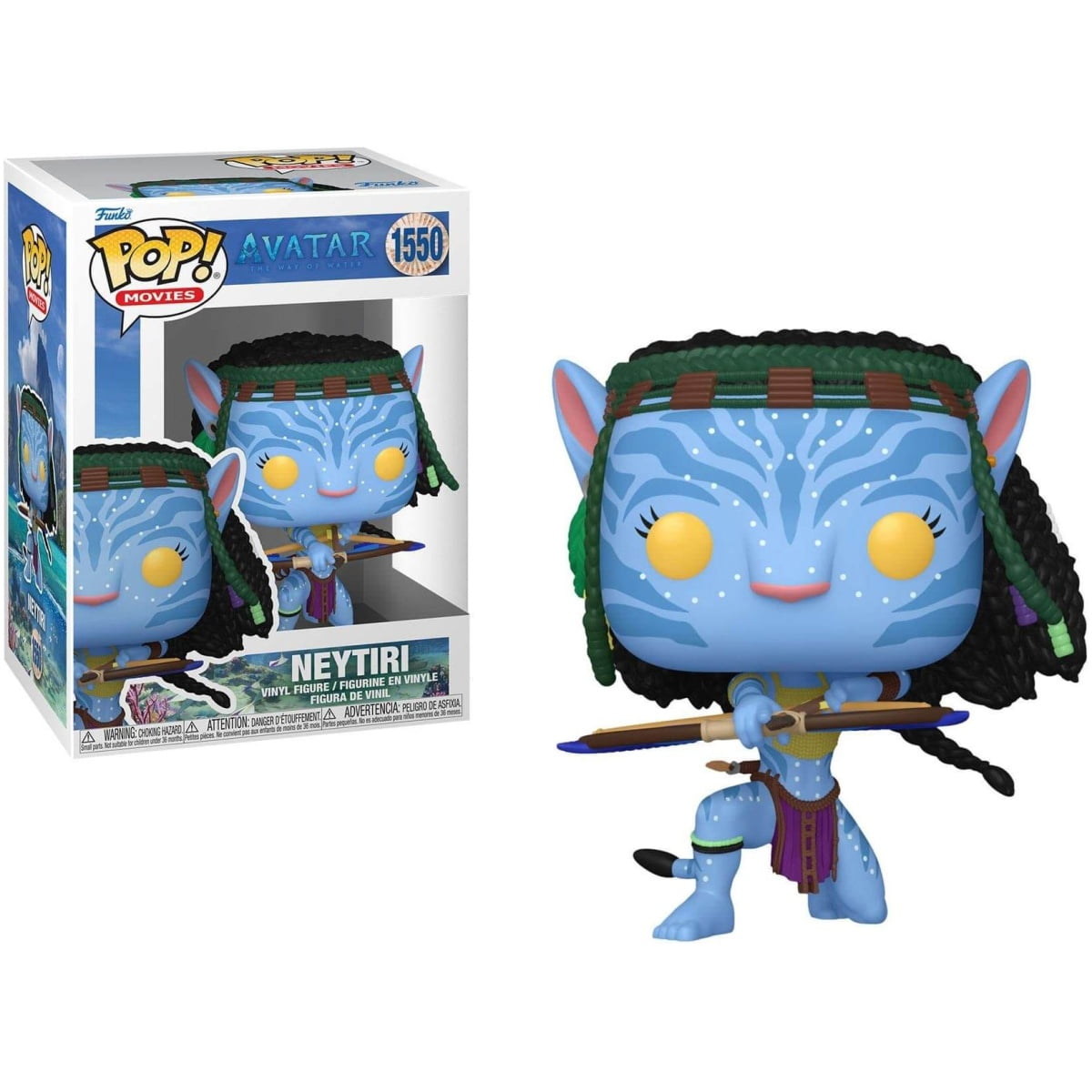 Funko POP AVATAR The Way of Water - Neytiri (Battle) #1550 - Image 1
