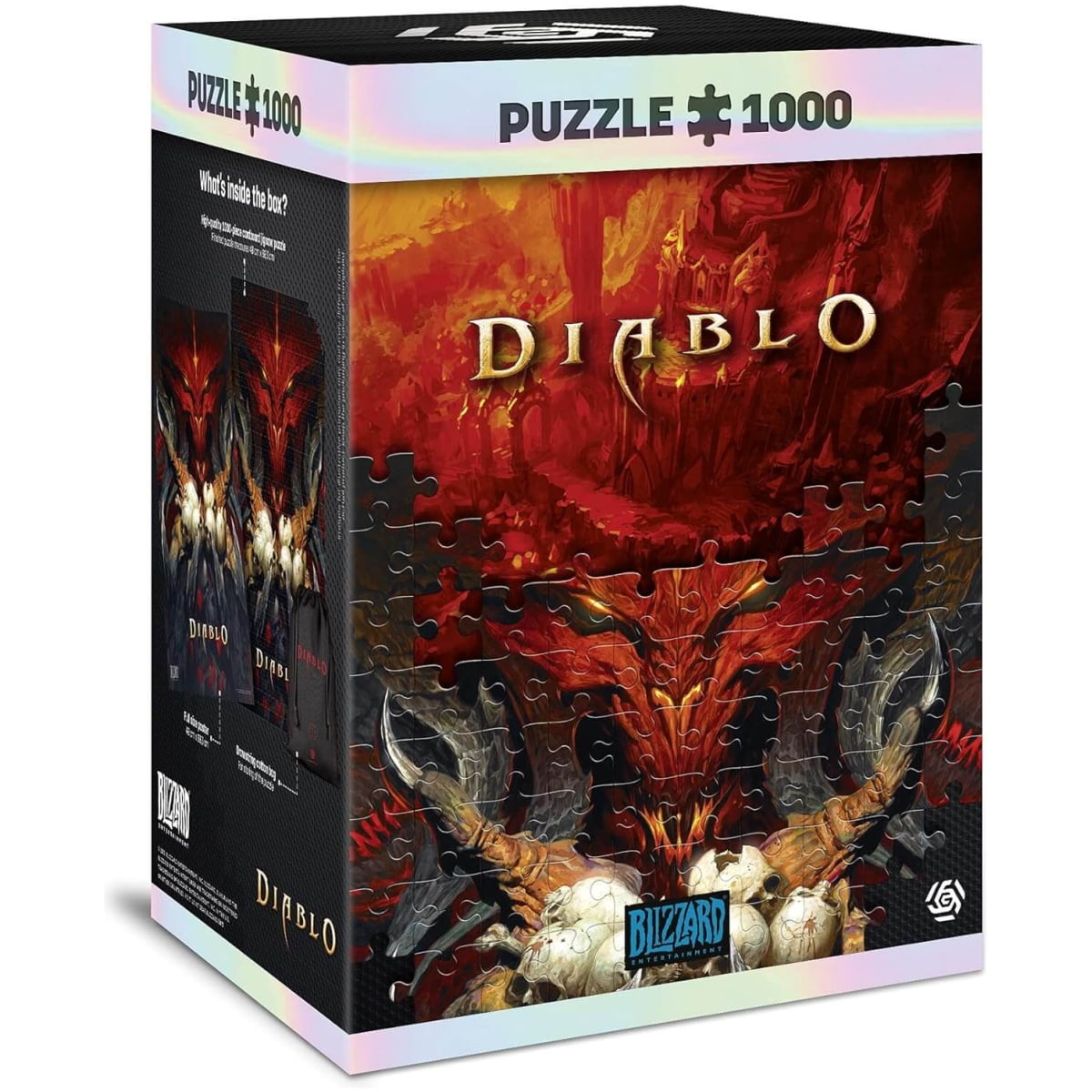 DIABLO LORD OF TERROR PUZZLE 1000pcs 68.3x48cm - Image 1
