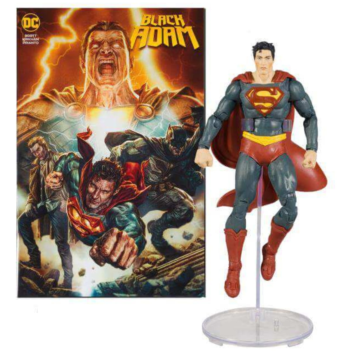 Dc Page Punchers Superman action figure + Comic 17cm - Image 2