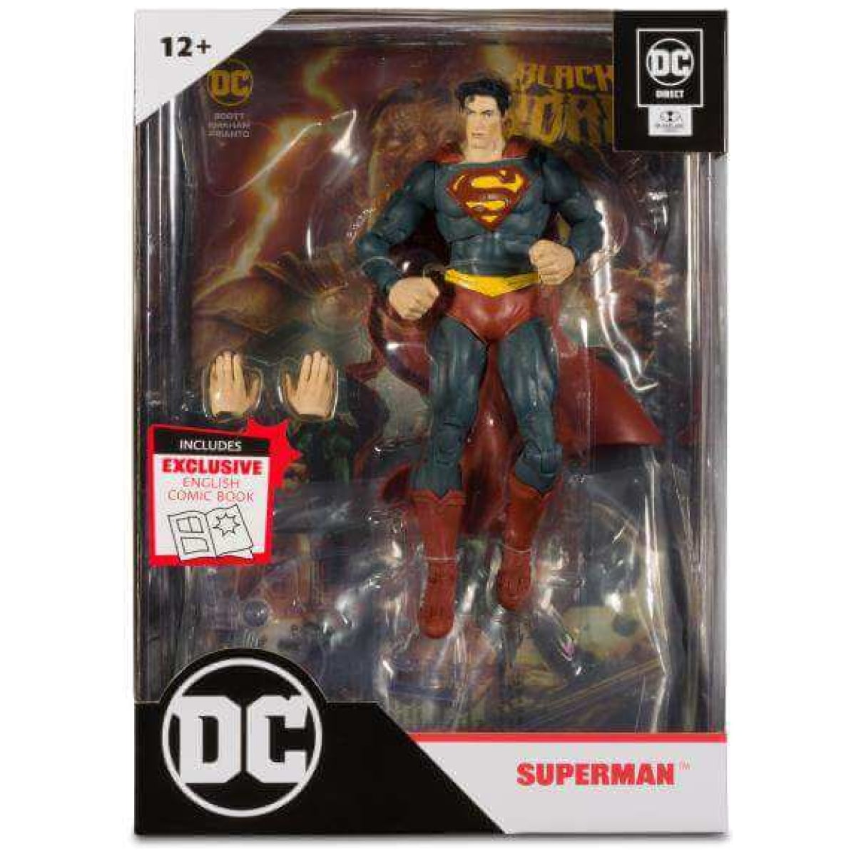 Dc Page Punchers Superman action figure + Comic 17cm - Image 1