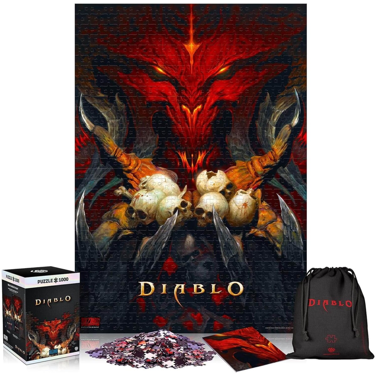DIABLO LORD OF TERROR PUZZLE 1000pcs 68.3x48cm - Image 2