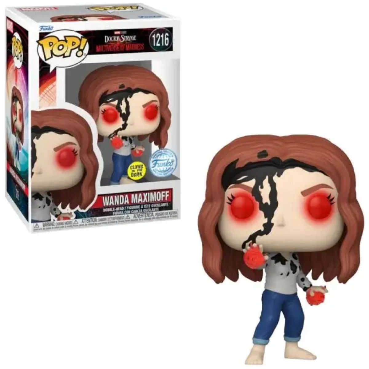 Funko POP Marvel Doctor Strange in the Multiverse of Madness - Wanda Maximoff (Earth-838) #1216 special edition - Image 1