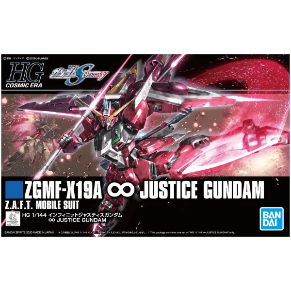 hg Infinite Justice Gundam 1/144