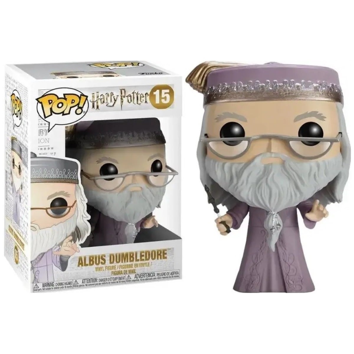Funko POP Harry Potter - Albus Dumbledore with wand #15 - Image 1