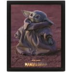 Star wars The Mandalorian Grogu Poster 3d