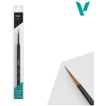 VALLEJO PRECISION - ROUND SYNTHETIC BRUSH, TRIANGULAR HANDLE NO. 3/0