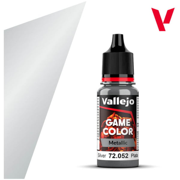 vallejo game color metallic Silver 18ml
