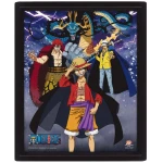 One Piece 3D Lenticular Poster Land of Wano 26x20cm