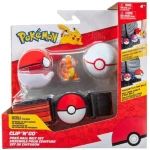 Pokemon Clip'n'Go Poké Ball Belt Set Poké Ball, Luxury Ball & Charmander