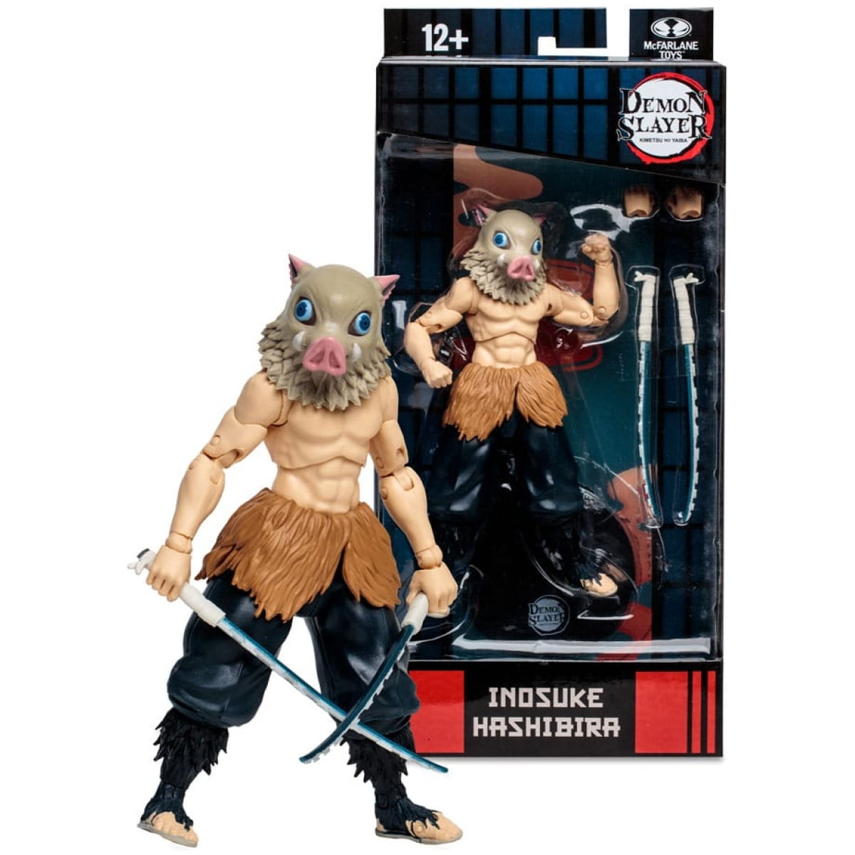 Demon Slayer Kimetsu no Yaiba Action Figure Hashibira Inosuke 18cm - Image 1