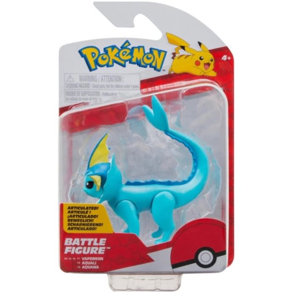 Pokemon Battle Figure Pack Mini Figure Pack Vaporeon 5cm