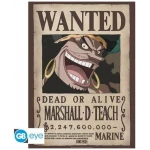 One Piece - Wanted Blackbeard Poster 52x38cm