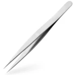 Sharp Point Tweezers - Stainless & 12cm long