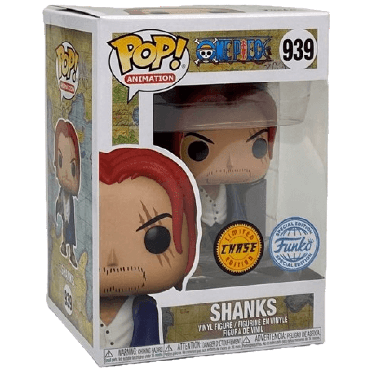 Funko POP One Piece - Shanks #939 Chase - Image 1