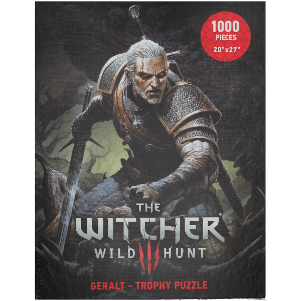 The Witcher 3 Wild Hunt Puzzle Geralt - Trophy