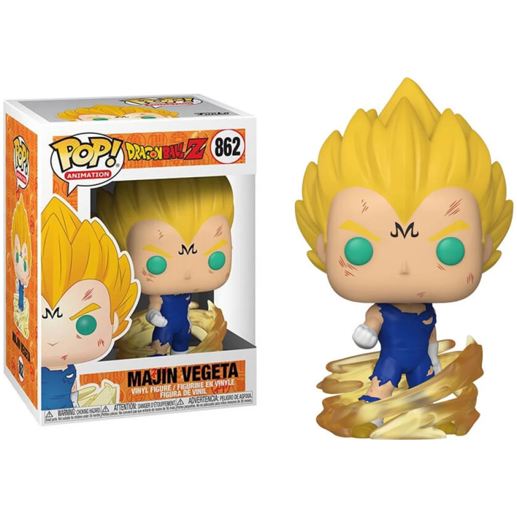  pop animation dragon ball z majin vegeta  x