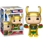 Funko POP Marvel Holiday - Loki with Sweater (Metallic)#1322 special edition