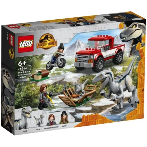 LEGO Jurassic World Blue & Beta Velociraptor Capture