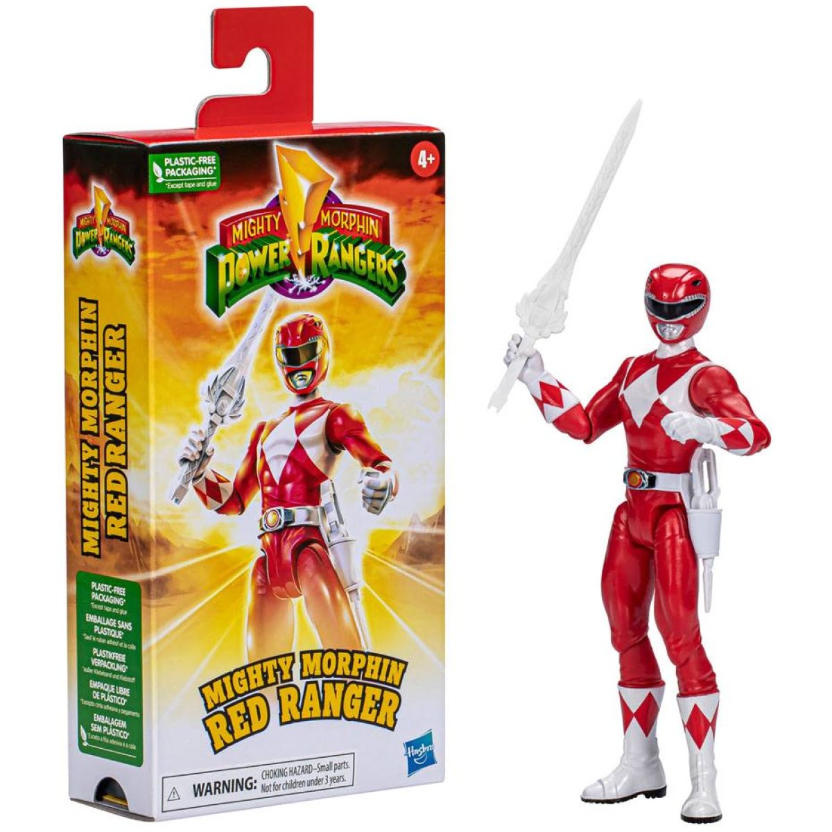Power Rangers Action Figure Mighty Morphin Red Ranger 15cm - Image 1