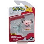 Pokemon Battle Figure Set Figure 2-Pack Machop, Snubbull