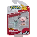 Pokemon Battle Figure Set Figure 2-Pack Machop, Snubbull