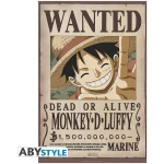 One Piece - Luffy Wanted Poster 91x61cm