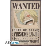 One Piece - Wanted Vinsmoke Sanji Poster 52x38cm
