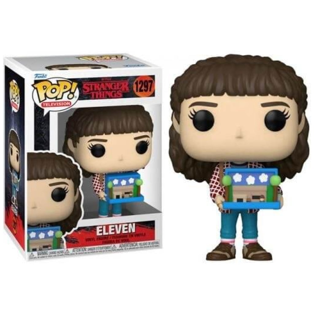    figoura funko pop stranger things eleven with diorama  x