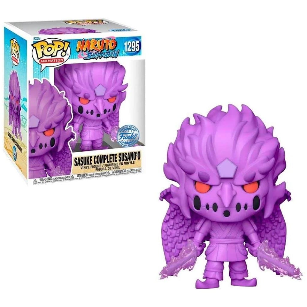    figoura funko pop naruto shippuden sasuke complete susanoo  supersized exclusive x