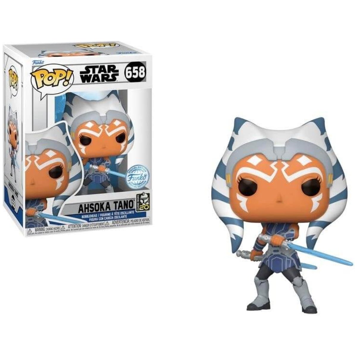 Funko POP! Star Wars Clone Wars - Ahsoka Tano #658 special edition - Image 1