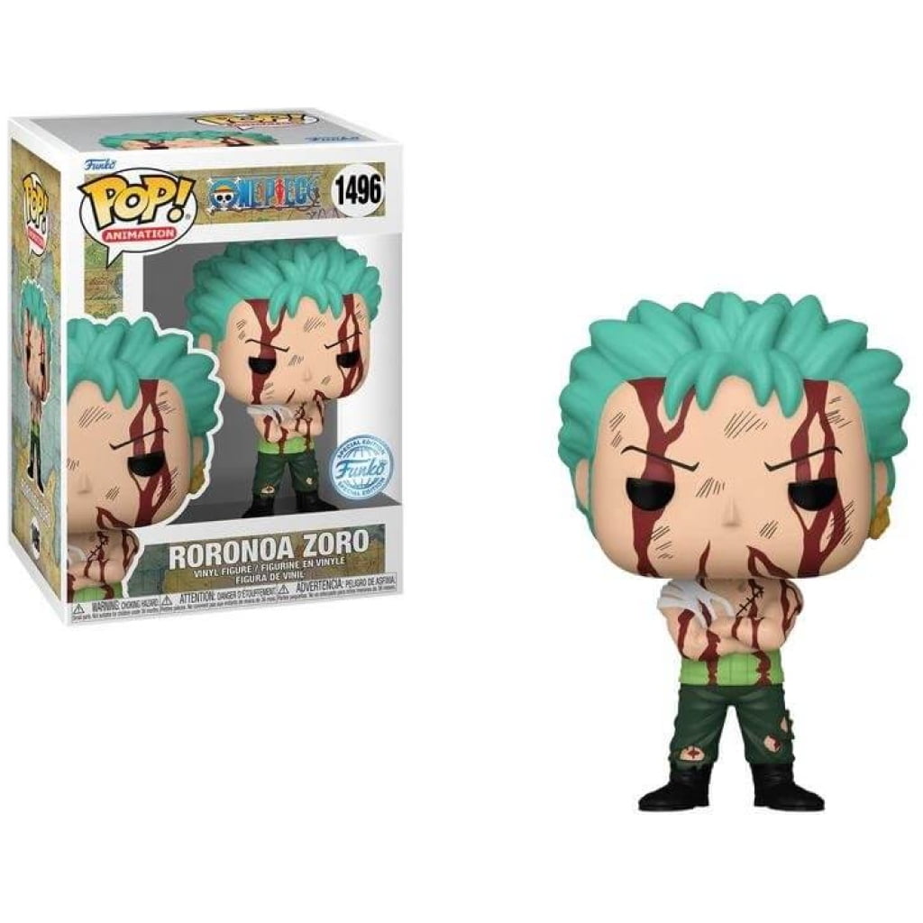    figoura funko pop one piece roronoa zoro nothing happened  exclusive x