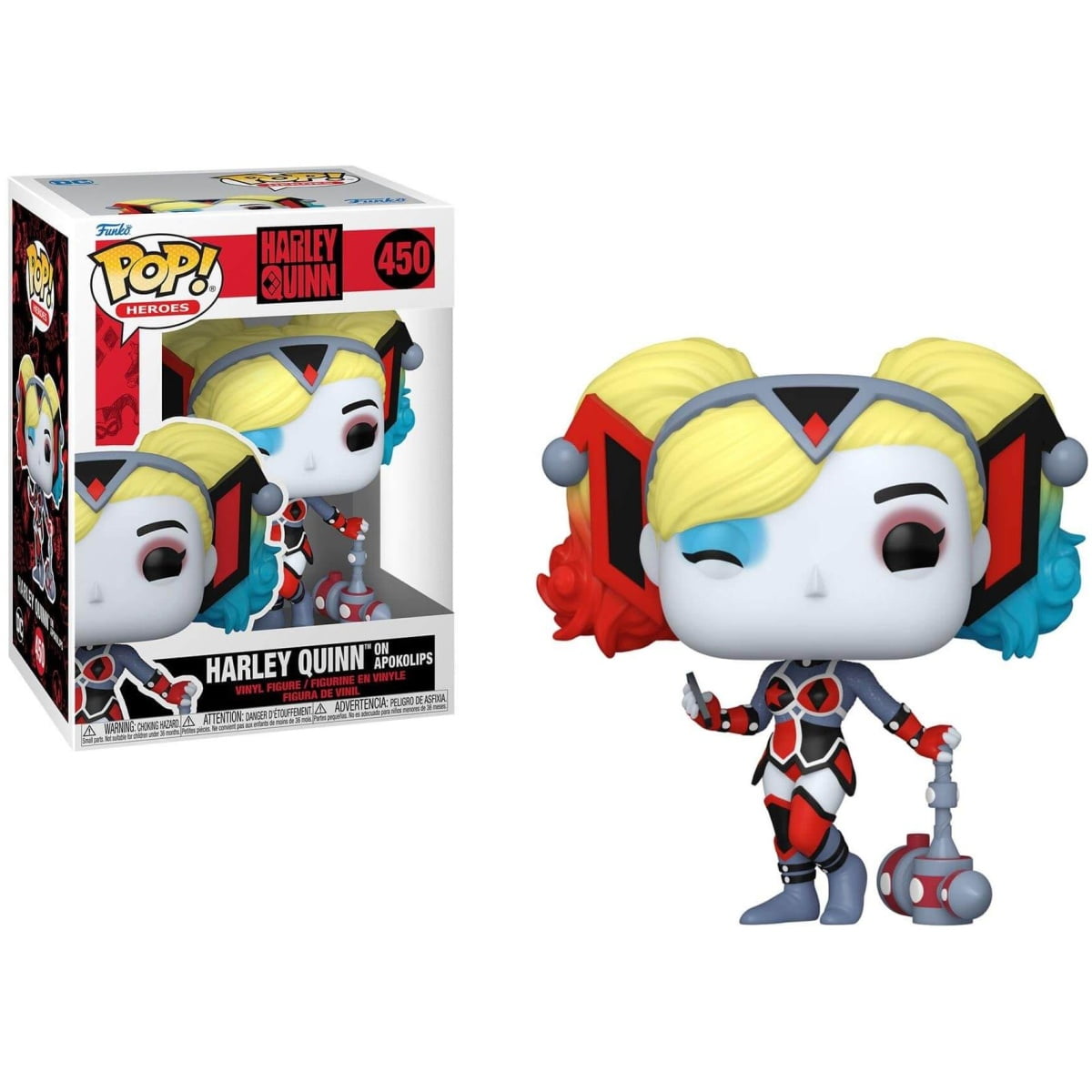 Funko POP DC Heroes - Harley Quinn on Apokolips #450 - Image 1