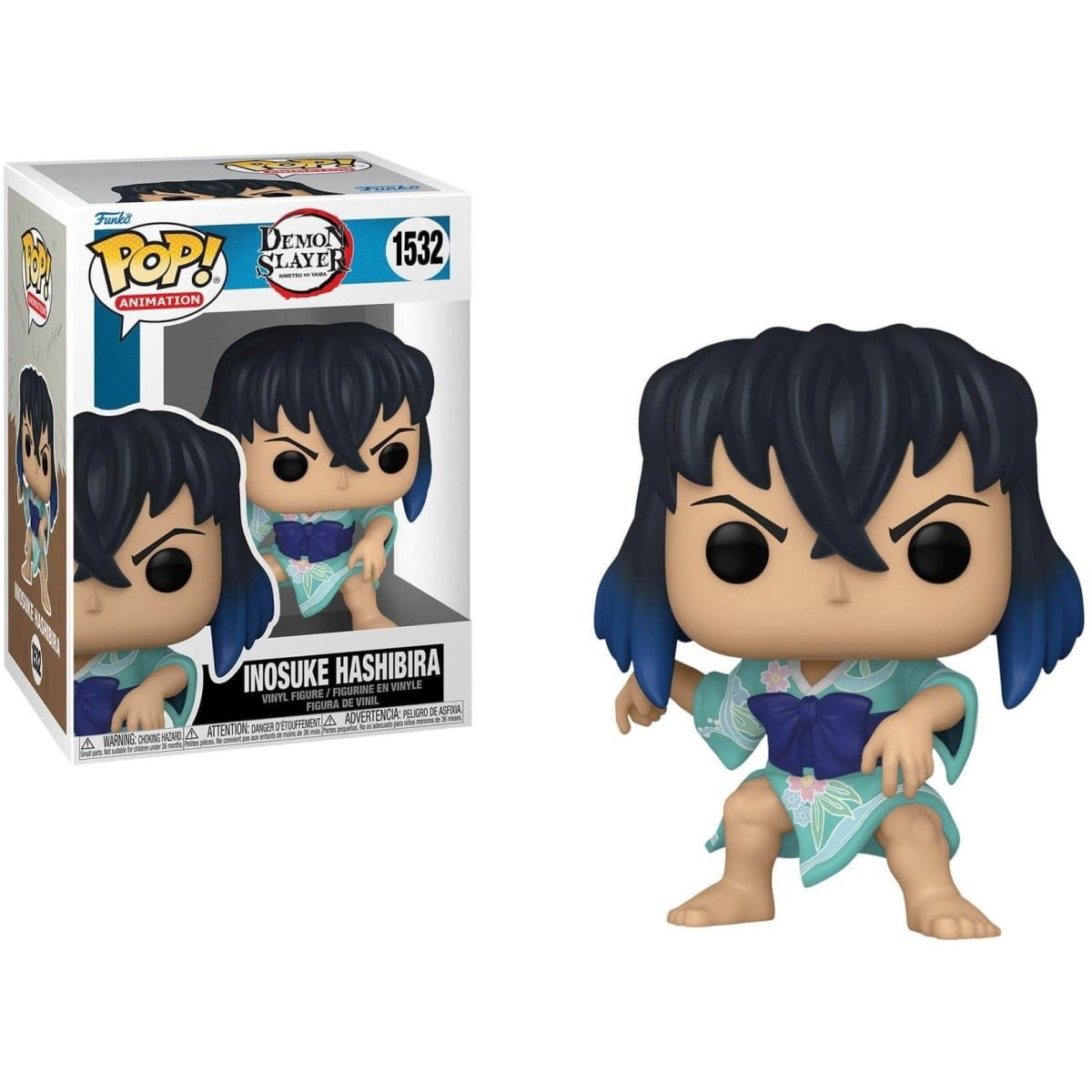 Funko POP Demon Slayer Kimetsu no Yaiba - Inosuke Hashibira Kimono #1532 - Image 1