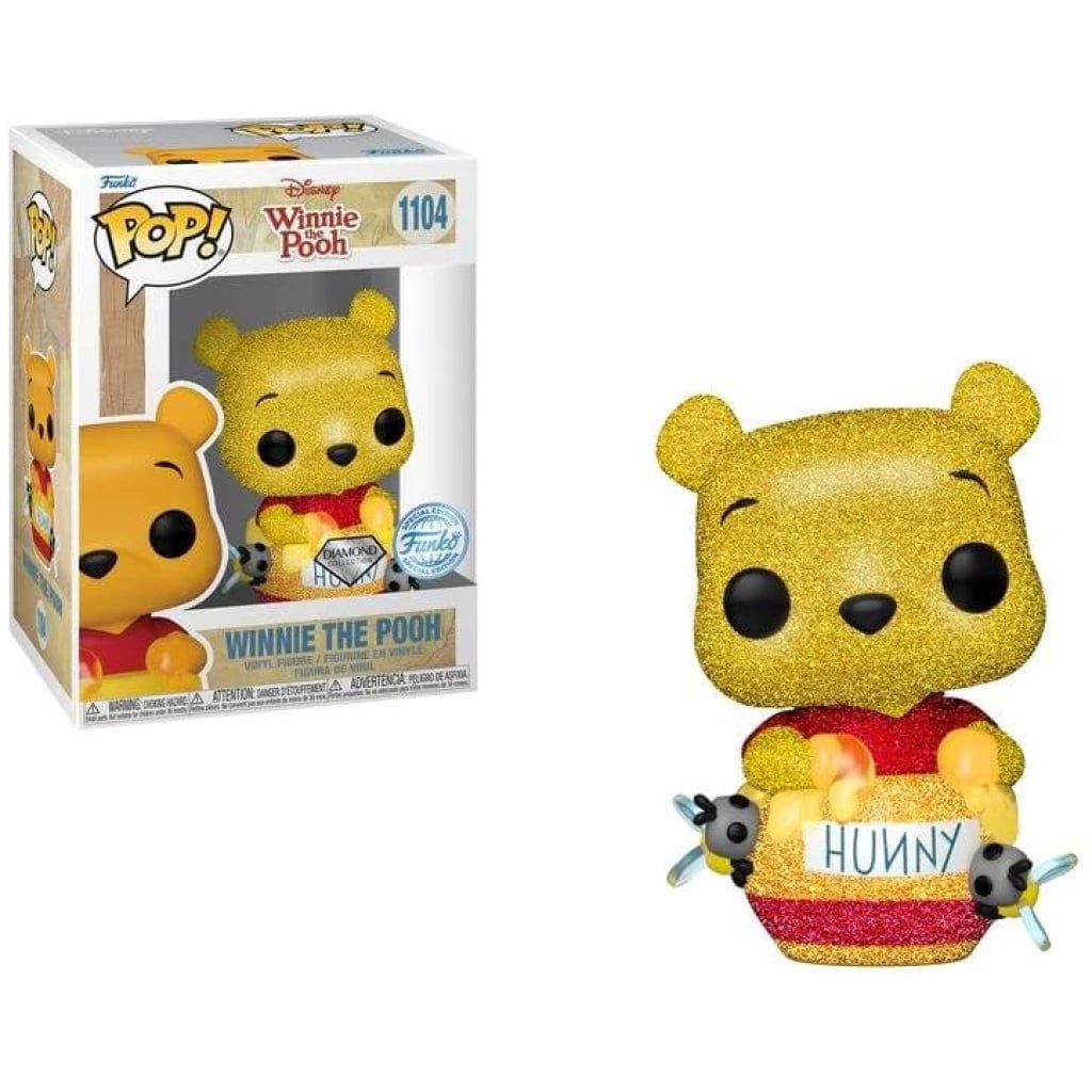    figoura funko pop disney winnie the pooh diamond collection  exclusive x