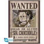 One Piece - Sir Crocodile Wanted Poster 52x38cm