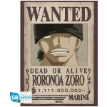 One Piece - Roronoa Zoro Wanted Poster 52x38cm