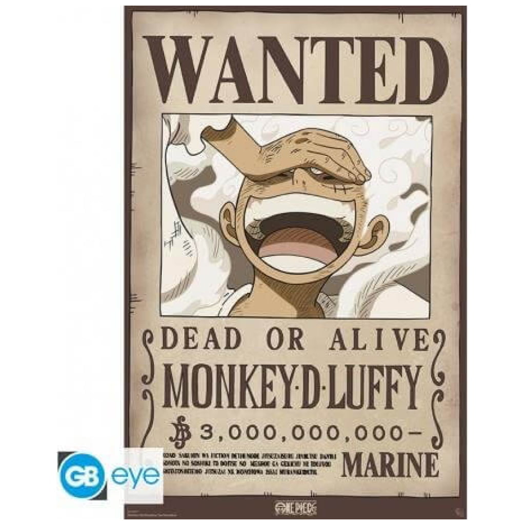    one piece monkey d luffy wanted poster authentiki afisa xcm x