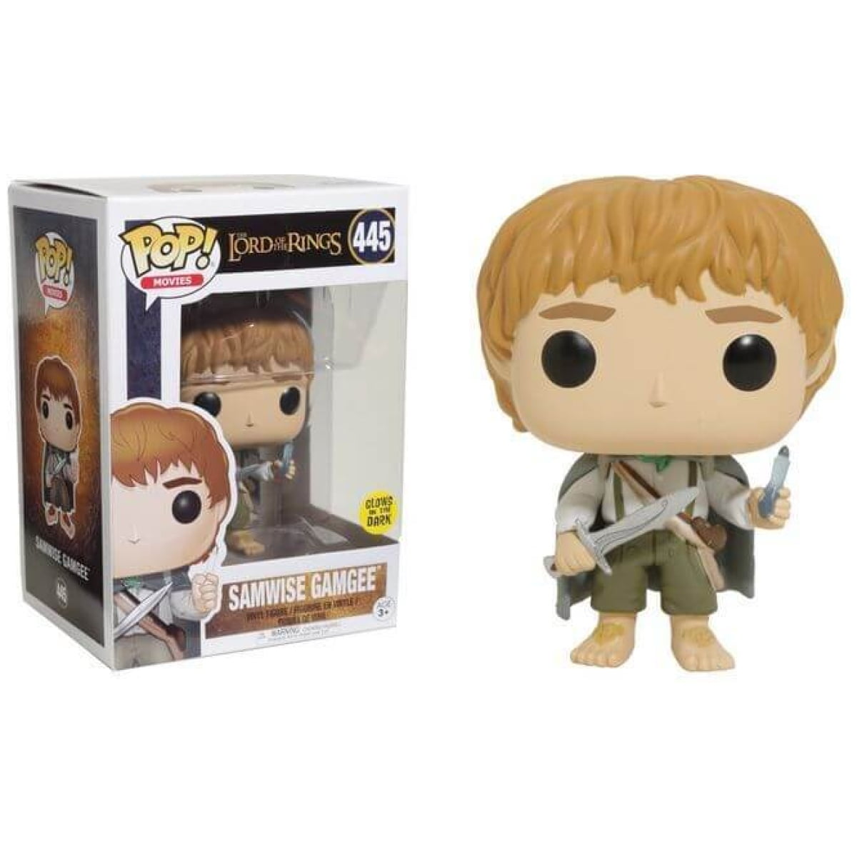Funko POP The Lord of The Rings - Samwise Gamgee (GITD) #445 - Image 1