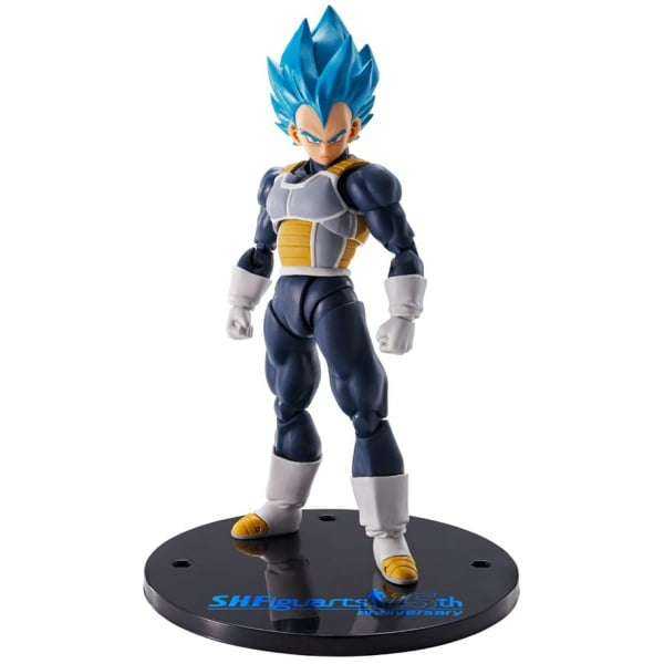 Dragon Ball Super S.H. Figuarts Action Figure Vegeta Super Saiyan Blue (15th Anniversary Version) 14cm