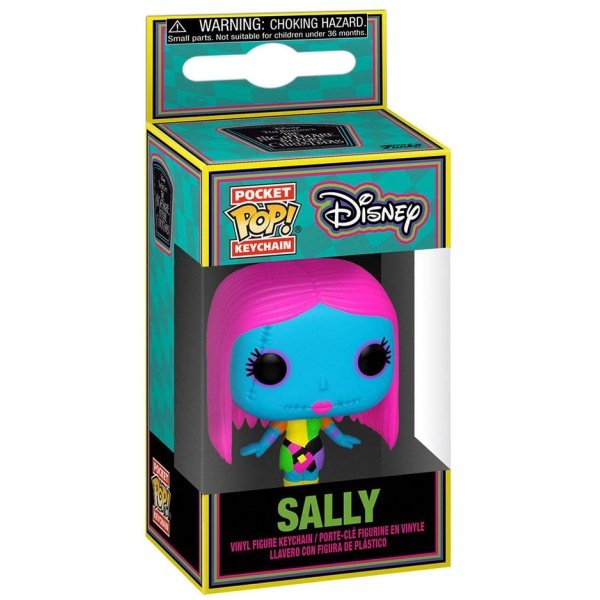 Funko Pocket POP! Keychain Nightmare Before Christmas - Sally (Black Light)