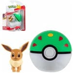 Pokemon Clip'n'Go Poké Balls Eevee #4 & Friend Ball
