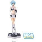 Evangelion Luminasta PVC Statue Evangelion Racing Rei Ayanami Pit Walk 21cm