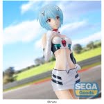 Evangelion Luminasta PVC Statue Evangelion Racing Rei Ayanami Pit Walk 21cm - Image 3