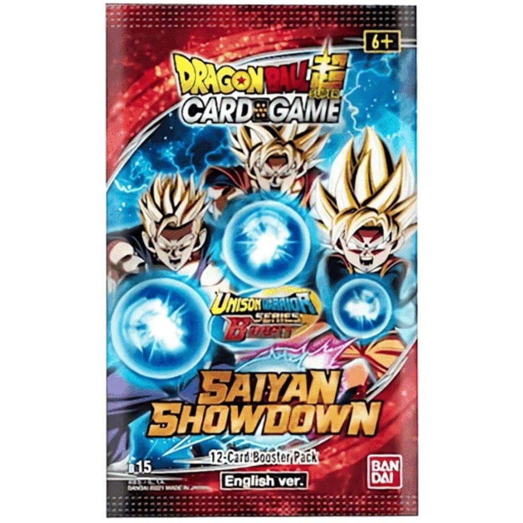    dragon ball super card game bt saiyan showdown booster  x