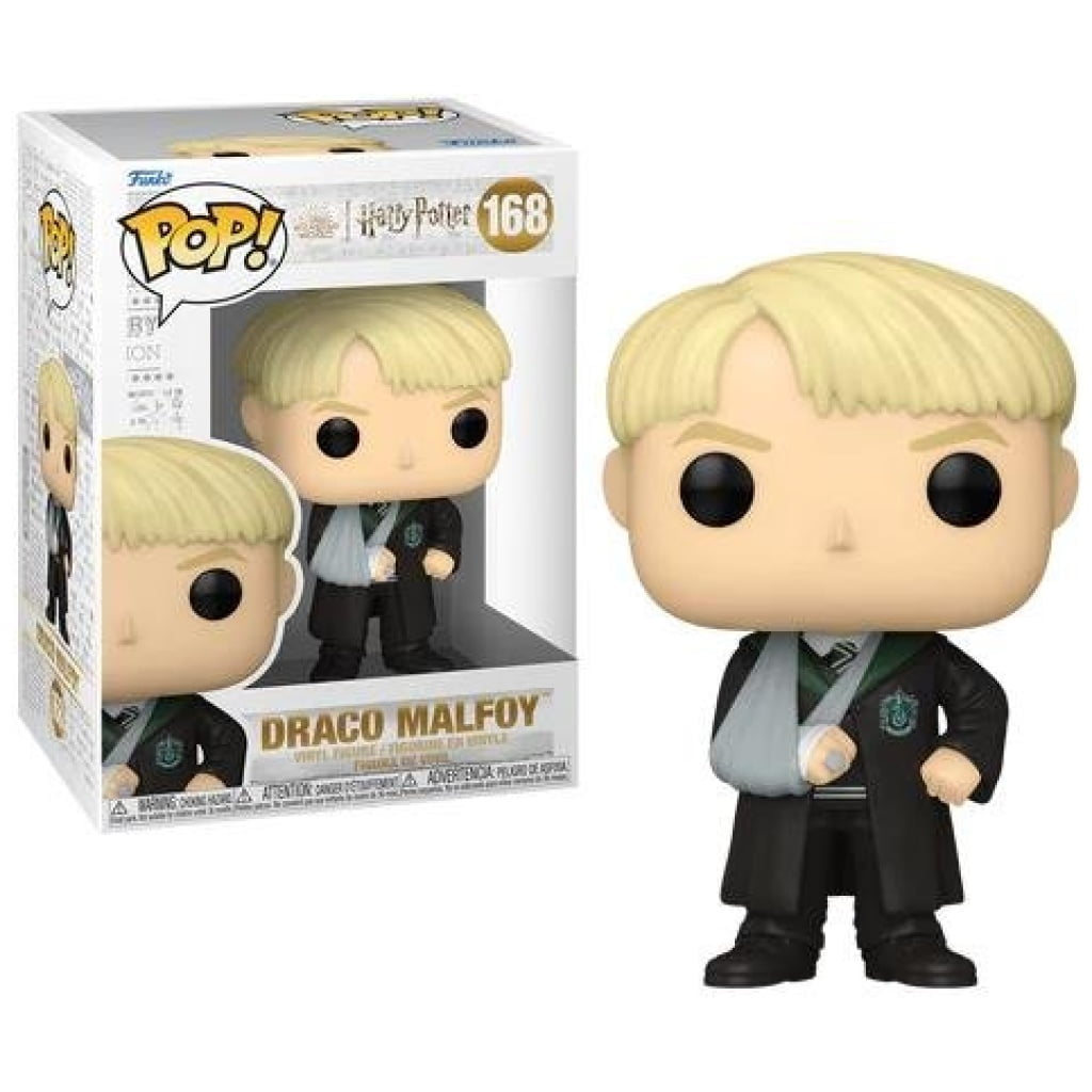    figoura funko pop harry potter draco malfoy with broken arm  x