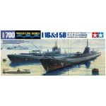 Japanese Navy Submarine - I-16 & I-58 1:700