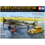 Focke-Wulf Fw190 D-9 JV44 & Citroen 11CV Staff Car Set 1:48